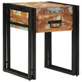 vidaXL Beistelltisch 40 x 40 x 50 cm Massives upgecyceltes Holz