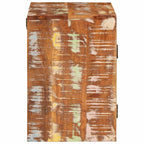 vidaXL Nachttisch Braun 35 x 33 x 48 cm Massivholz Altholz