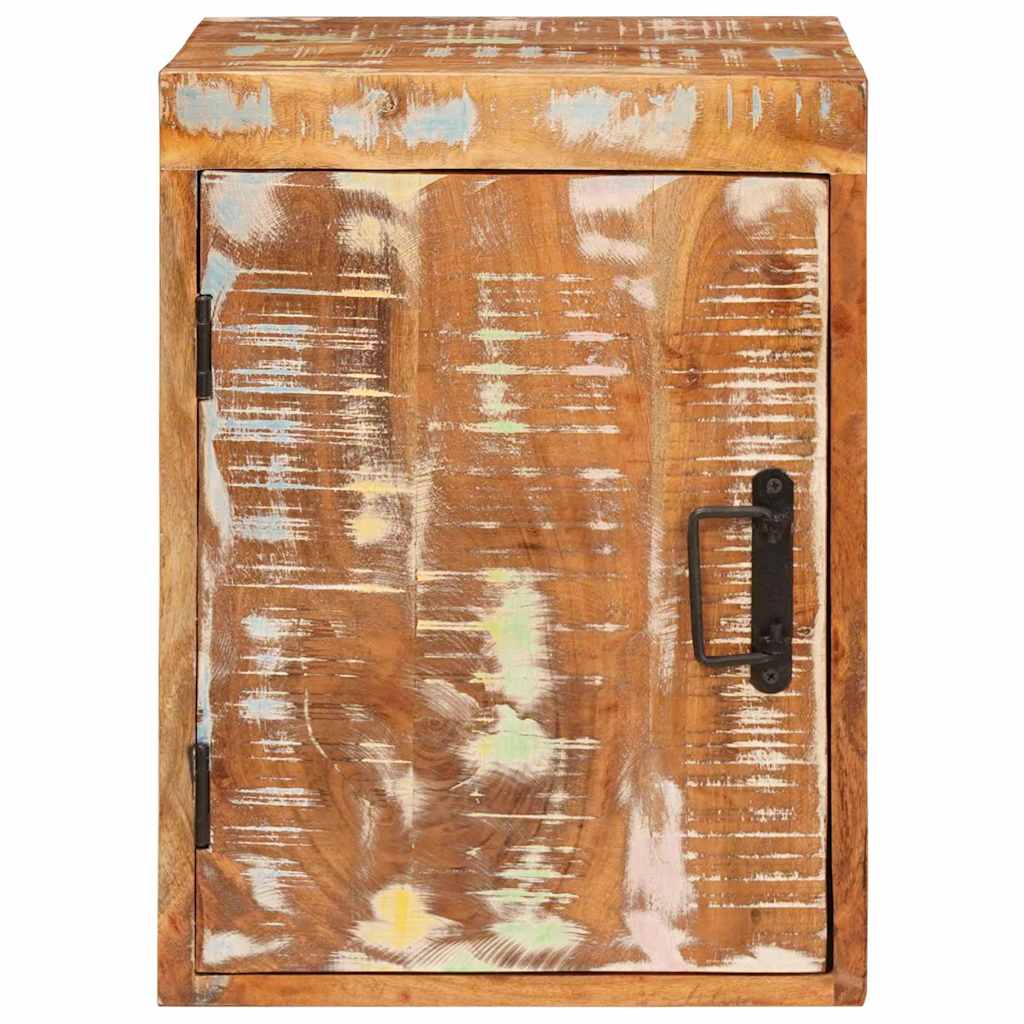 vidaXL Nachttisch 2 pcs Braun 35 x 33 x 48 cm Massivholz Altholz