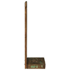 vidaXL Badezimmer Spiegel mit Regal Braun Massives upgecyceltes Holz
