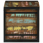 vidaXL Aufbewahrungsbox mit Speicher 40 x 40 x 40 cm Massivholz Akazie