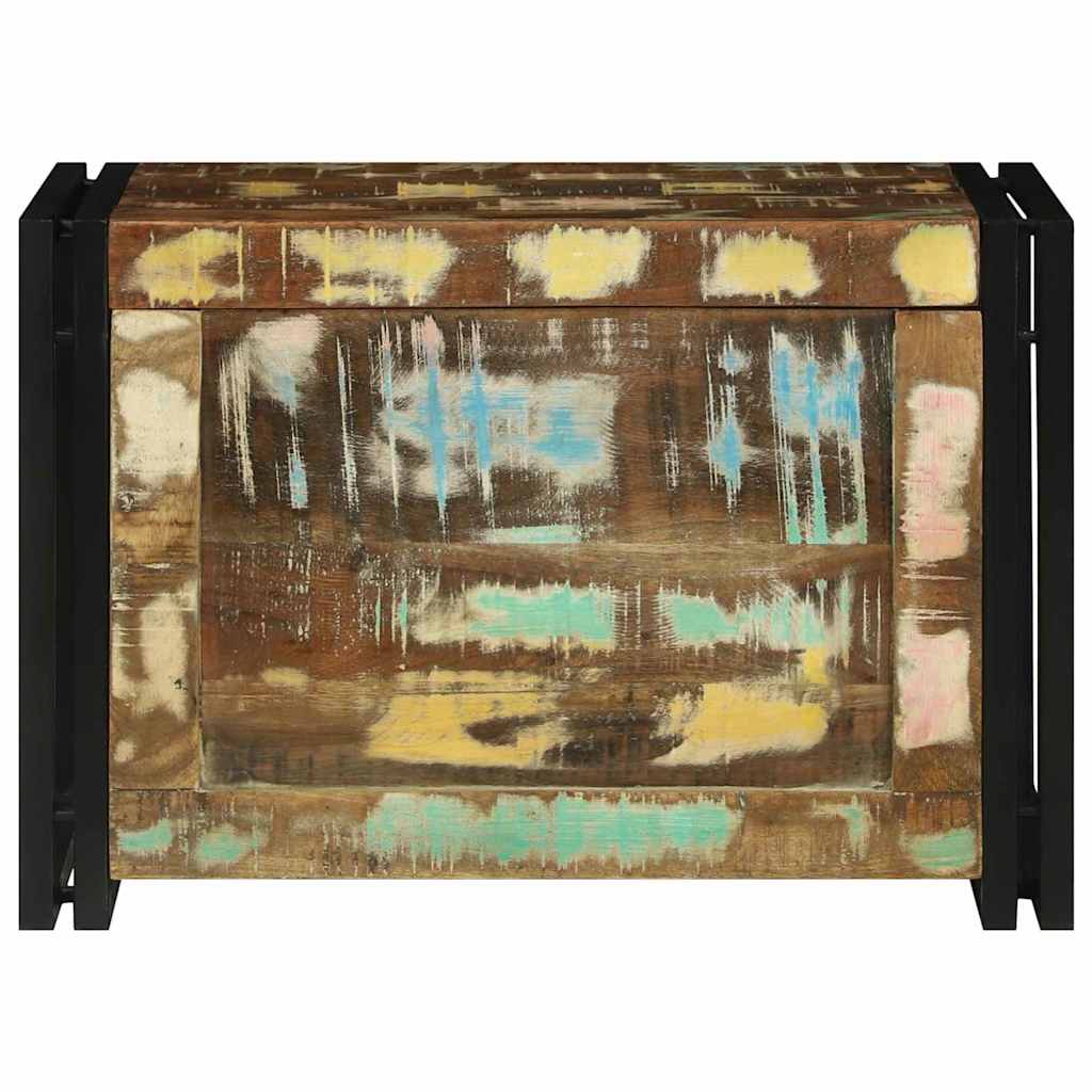 vidaXL Aufbewahrungsbox Braun und Schwarz 60 x 40 x 41 cm Altholz