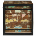 vidaXL Aufbewahrungsbox Braun und Schwarz 60 x 40 x 41 cm Altholz