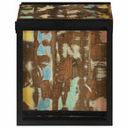 vidaXL Weinregal 35 x 35 x 39 cm Massives upgecyceltes Holz