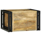 vidaXL Weinregal 2 pcs 46 x 35 x 27,5 cm Massivholz Mango