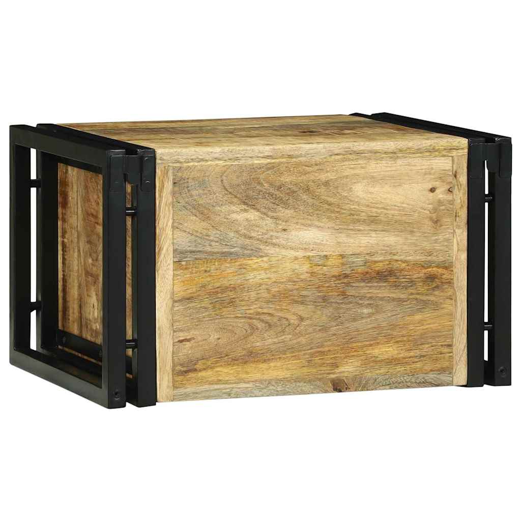 vidaXL Weinregal 2 pcs 46 x 35 x 27,5 cm Massivholz Mango