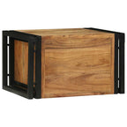 vidaXL Weinregal 2 pcs 46 x 35 x 27,5 cm Massivholz Akazie