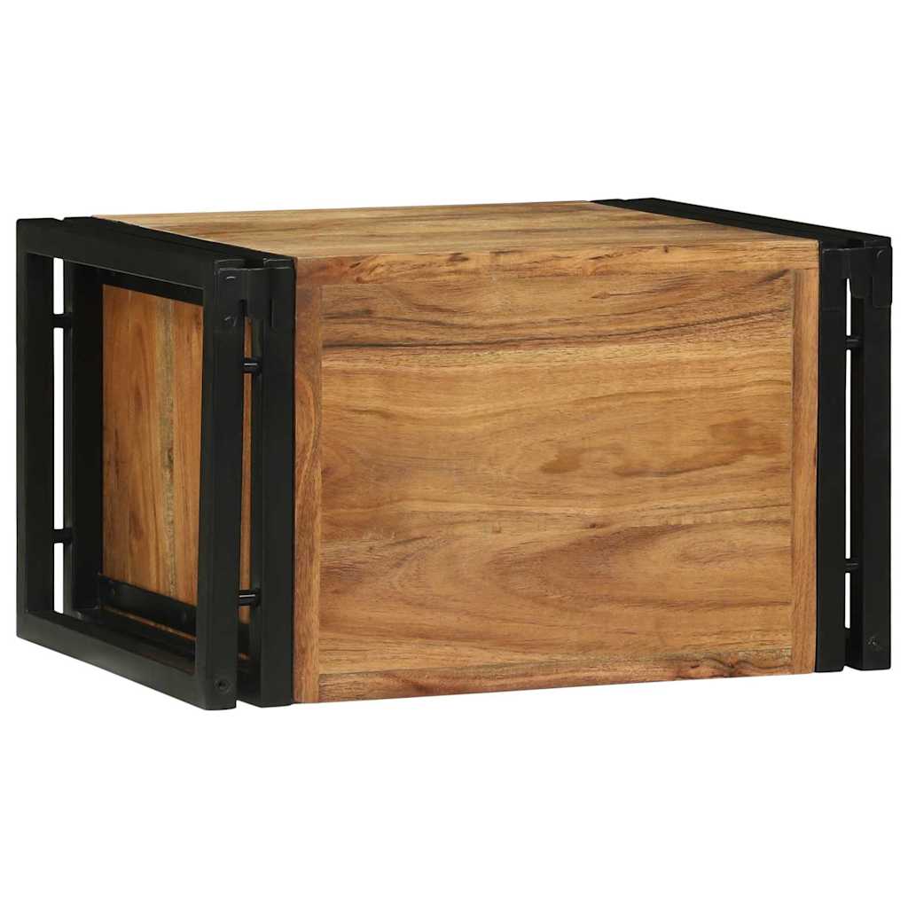 vidaXL Weinregal 2 pcs 46 x 35 x 27,5 cm Massivholz Akazie