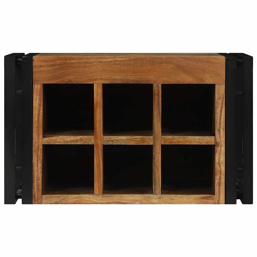 vidaXL Weinregal 2 pcs 46 x 35 x 27,5 cm Massivholz Akazie