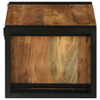 vidaXL Weinregal 2 pcs 46 x 35 x 27,5 cm Massivholz Akazie