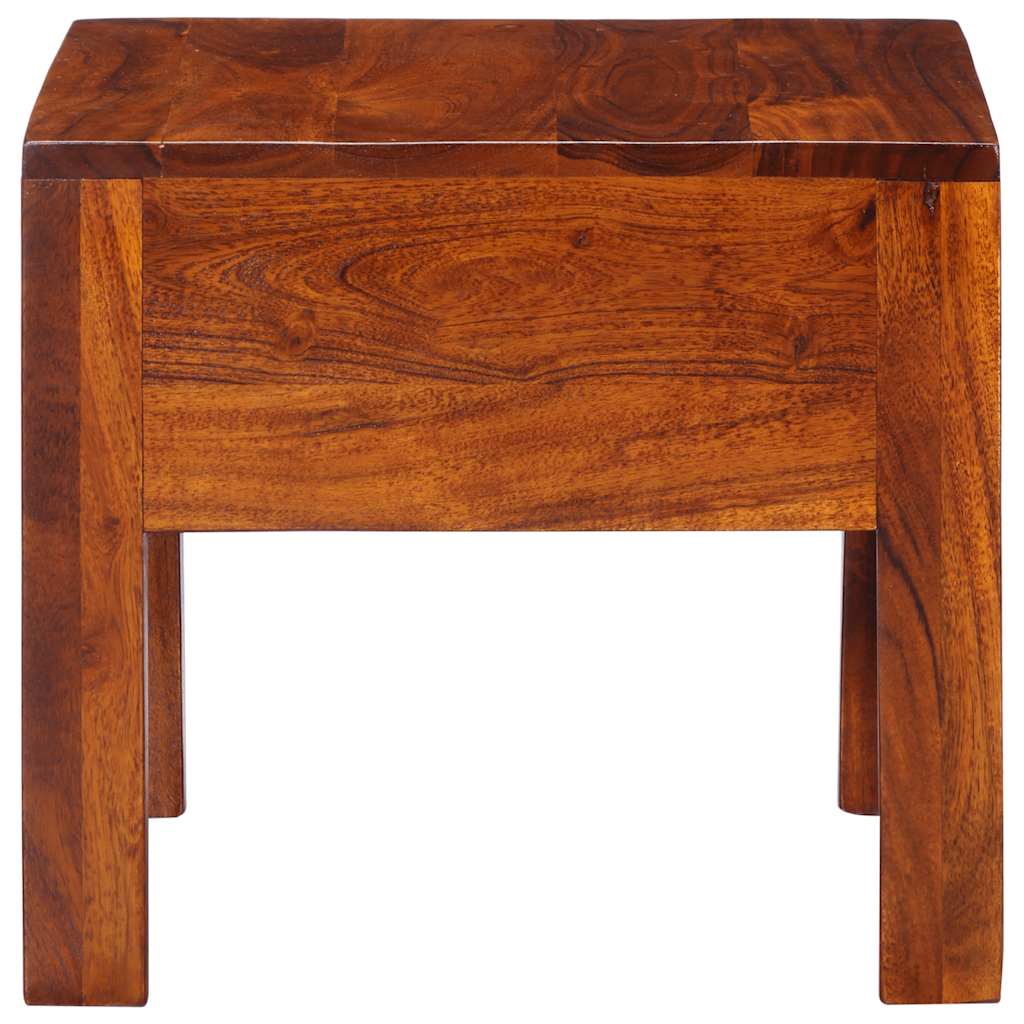 vidaXL Nachttisch 2 Stk. 40x40x36 cm Massivholz Akazie