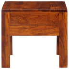 vidaXL Nachttisch 2 Stk. 40x40x36 cm Massivholz Akazie