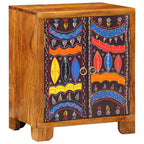 vidaXL Sideboard Mehrfarbig 50x35x60 cm Massivholz Akazie