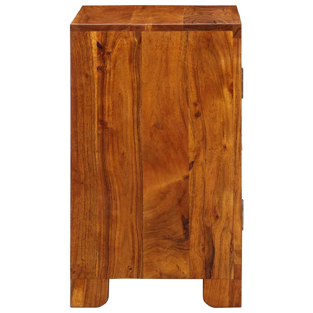 vidaXL Sideboard Mehrfarbig 50x35x60 cm Massivholz Akazie