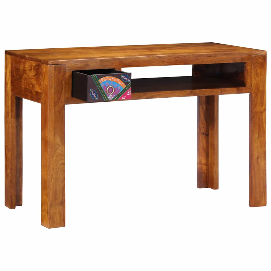 vidaXL Schreibtisch mit Schubladen mit Speicher Braun 110 x 50 x 73 cm
