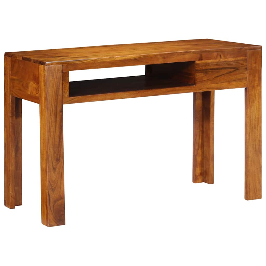 vidaXL Schreibtisch mit Schubladen mit Speicher Braun 110 x 50 x 73 cm