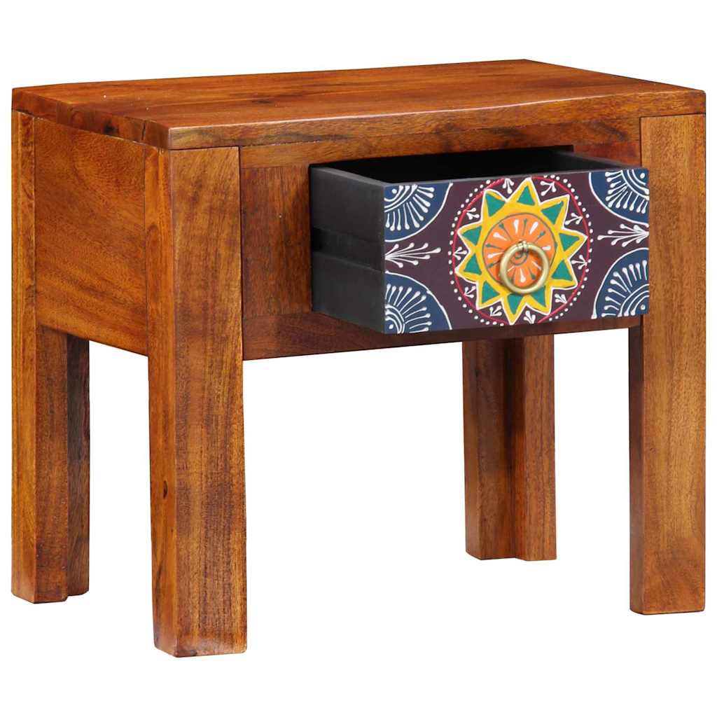 vidaXL Beistelltisch mit Schubladen mit Speicher Braun 40 x 30 x 36 cm