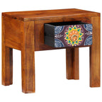 vidaXL Beistelltisch mit Schubladen mit Speicher Braun 40 x 30 x 36 cm