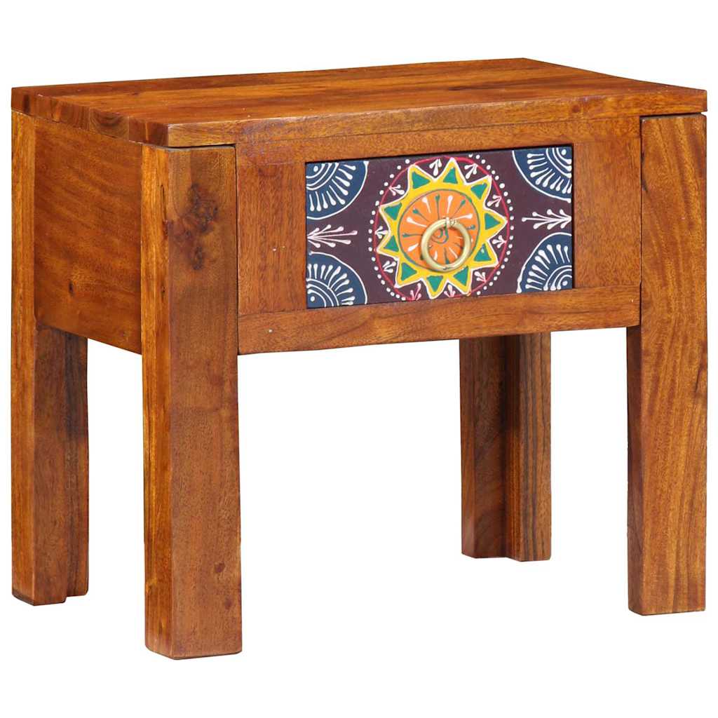 vidaXL Beistelltisch mit Schubladen mit Speicher Braun 40 x 30 x 36 cm