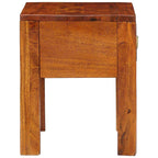 vidaXL Beistelltisch mit Schubladen mit Speicher Braun 40 x 30 x 36 cm