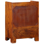vidaXL Schuhschrank mit Regal Braun 55 x 35 x 75 cm Massivholz Akazie