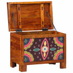 vidaXL Aufbewahrungsbox Mehrfarbig 50 x 30 x 40 cm Massivholz Akazie
