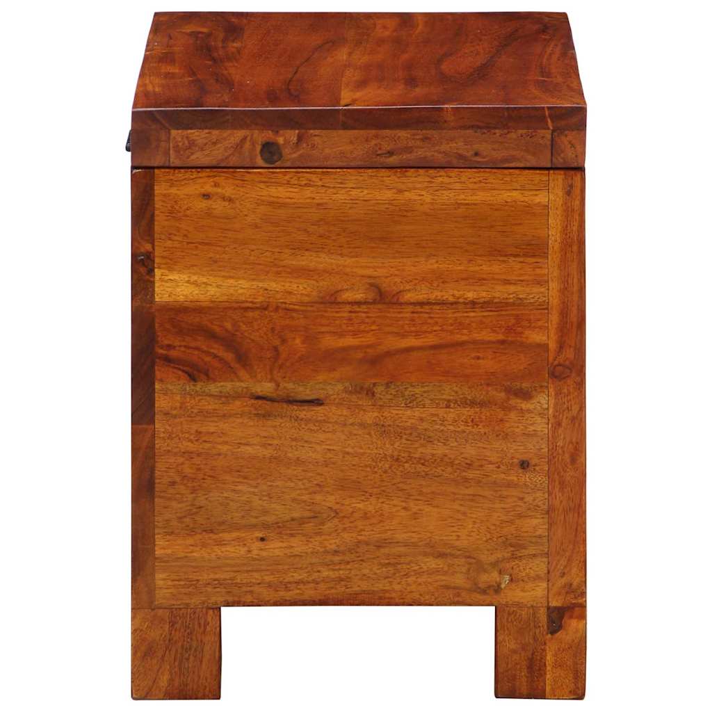 vidaXL Aufbewahrungsbox Mehrfarbig 50 x 30 x 40 cm Massivholz Akazie
