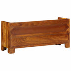vidaXL Schuhbank Honigbraun 100 x 35 x 45 cm Akazienmassivholz