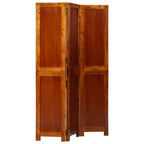 vidaXL Raumteiler Honigbraun 105 x 1,5 x 160 cm Massivholz Akazie