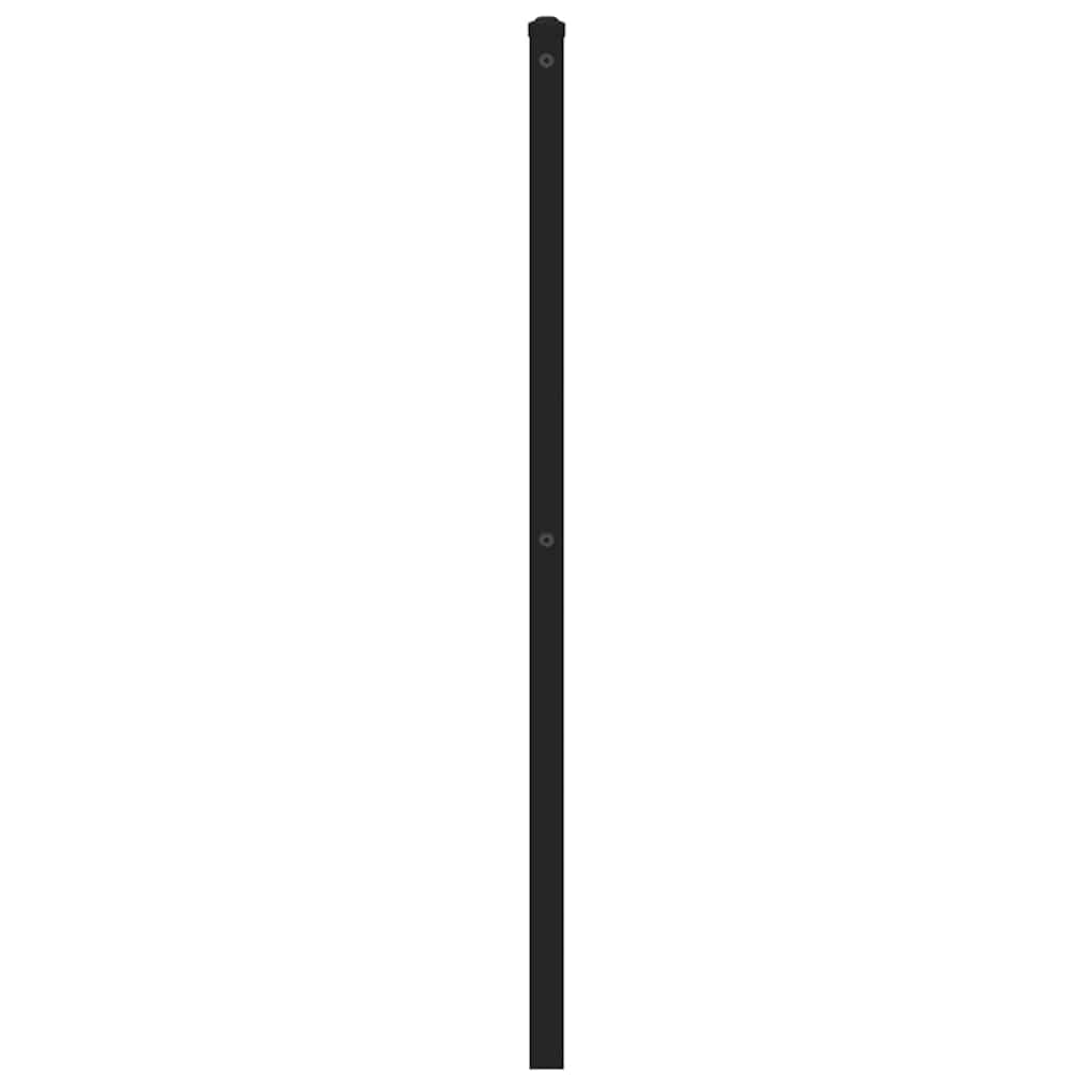 vidaXL Ersatz-Kopfteil Sonoma-Eiche 80 cm Eisen und Holzwerkstoff