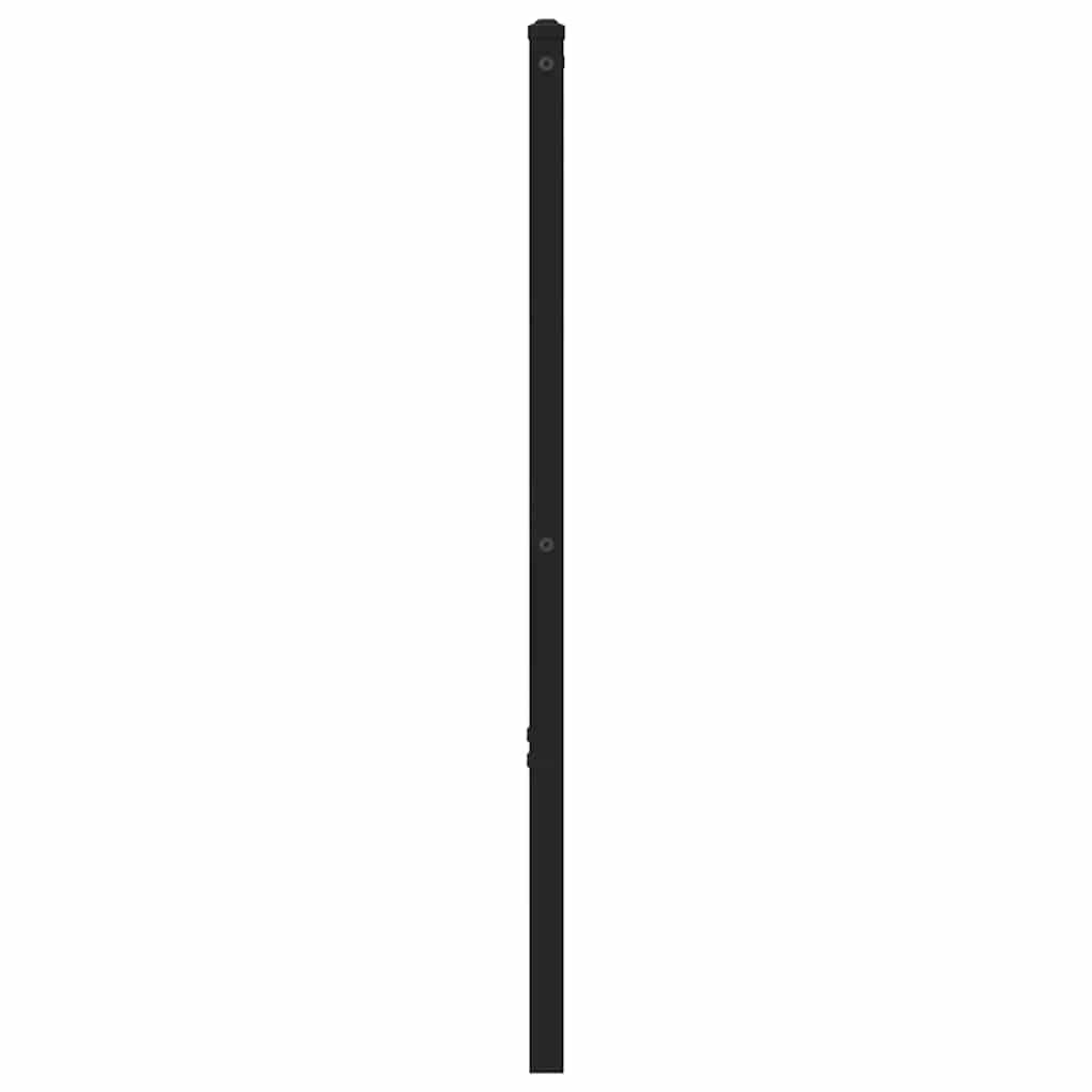 vidaXL Ersatz-Kopfteil Braun Eichen-Optik 75 cm Stahl und Holzwerkstoff