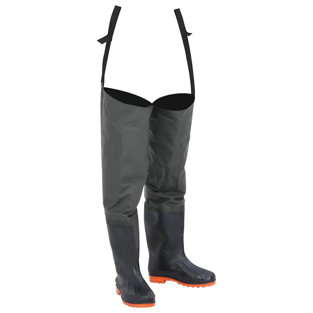 vidaXL Watstiefel Dunkelgrün Gr. 45