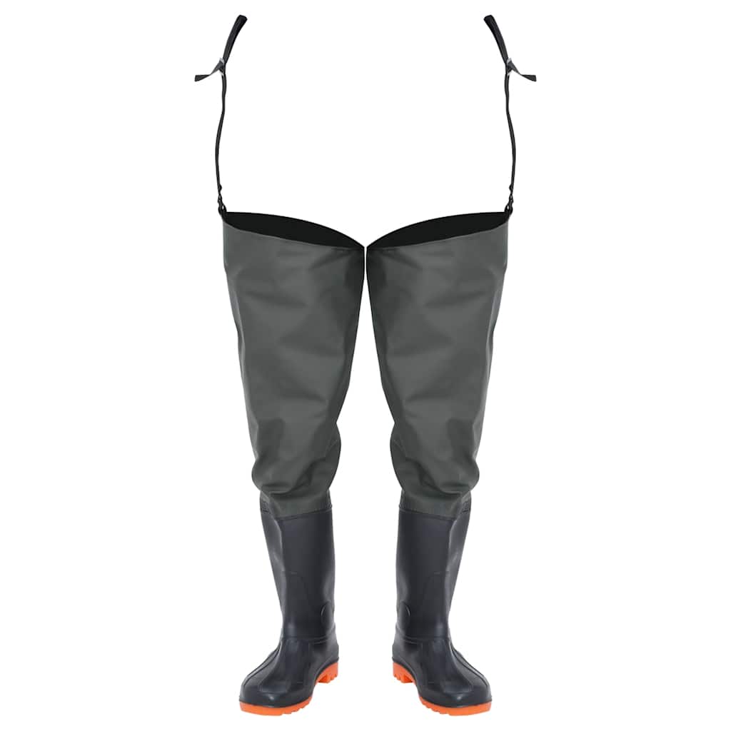 vidaXL Watstiefel Dunkelgrün Gr. 45