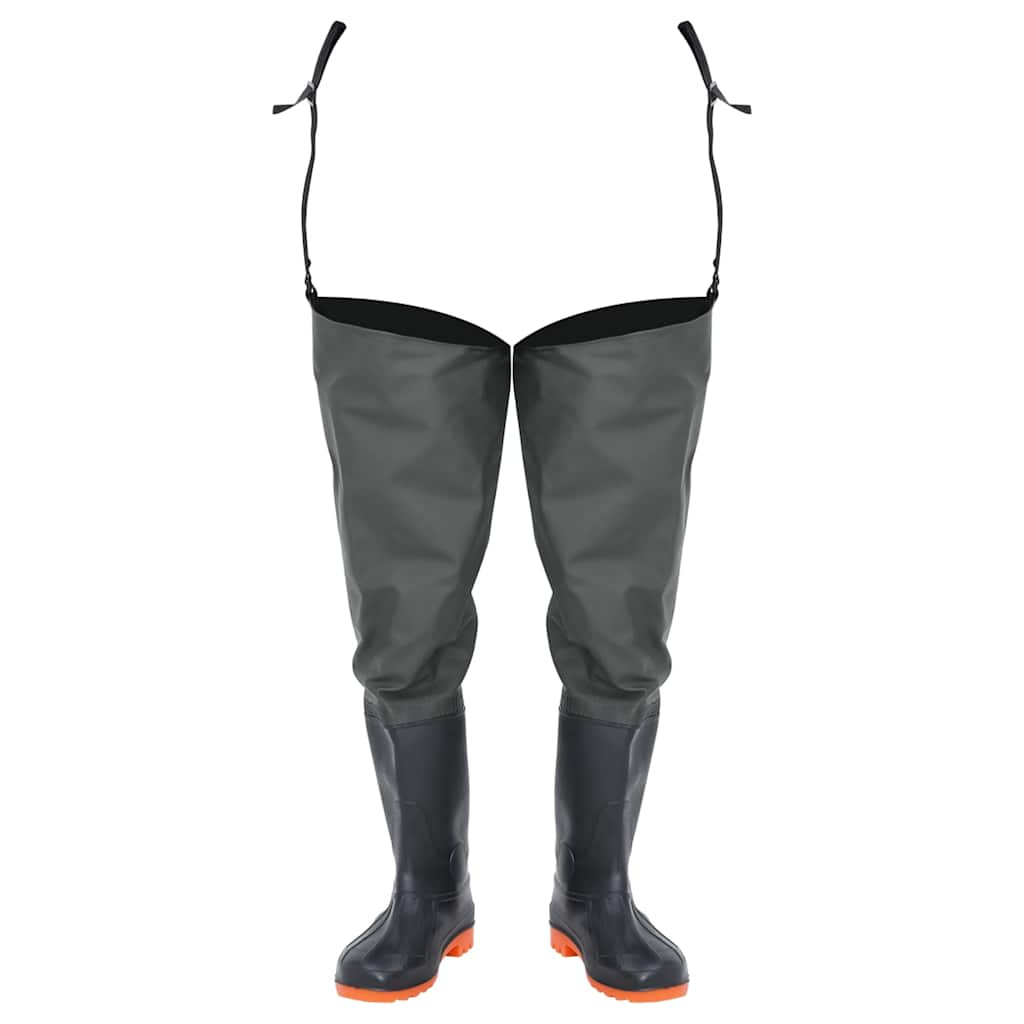 vidaXL Watstiefel Dunkelgrün Gr. 46