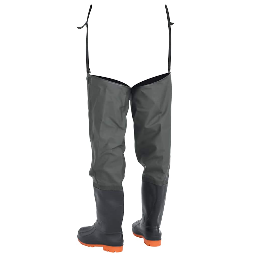 vidaXL Watstiefel Dunkelgrün Gr. 46