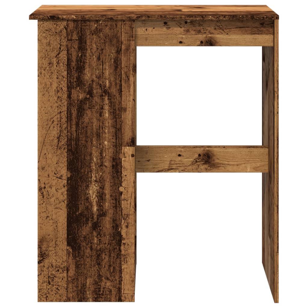 vidaXL Bartisch mit Regal Altholz-Optik 90x47,5x103,5 cm Holzwerkstoff