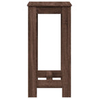 vidaXL Bartisch Braun Eichen-Optik 51x50x103,5 cm Holzwerkstoff