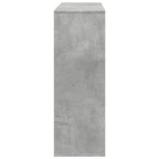 vidaXL Bücherregal/Raumteiler Betongrau 100x33x94,5 cm