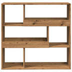vidaXL Bücherregal/Raumteiler Artisan-Eiche 100x33x94,5 cm