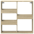 vidaXL Wandschrank Sonoma-Eiche 80x15x80 cm Holzwerkstoff