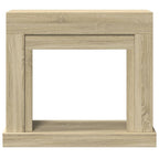 vidaXL Kaminumrandung Sonoma-Eiche 100x30x87,5 cm Holzwerkstoff