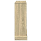 vidaXL Kaminumrandung Sonoma-Eiche 100x30x87,5 cm Holzwerkstoff