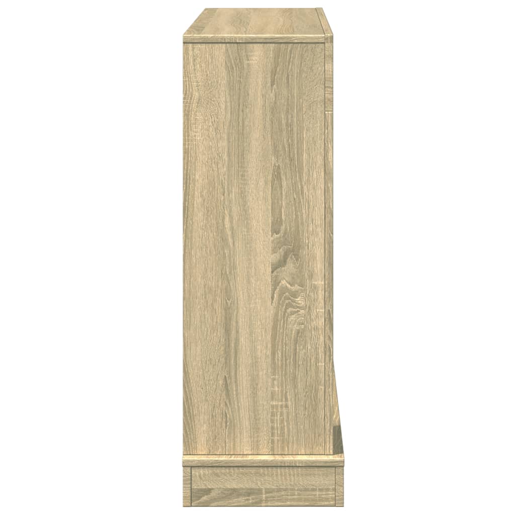 vidaXL Kaminumrandung Sonoma-Eiche 100x30x87,5 cm Holzwerkstoff