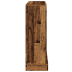 vidaXL Kaminumrandung Altholz-Optik 100x30x87,5 cm Holzwerkstoff