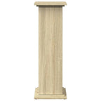 vidaXL Postament mit Stauraum Sonoma-Eiche 31x30x90 cm Holzwerkstoff