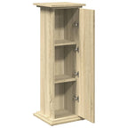 vidaXL Postament mit Stauraum Sonoma-Eiche 31x30x90 cm Holzwerkstoff