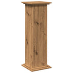 vidaXL Postament mit Stauraum Artisan-Eiche 31x30x90 cm Holzwerkstoff