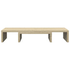 vidaXL Monitorständer Verstellbar Sonoma-Eiche 60x24x10,5 cm
