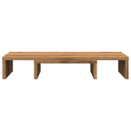 vidaXL Monitorständer Verstellbar Artisan-Eiche 60x24x10,5 cm