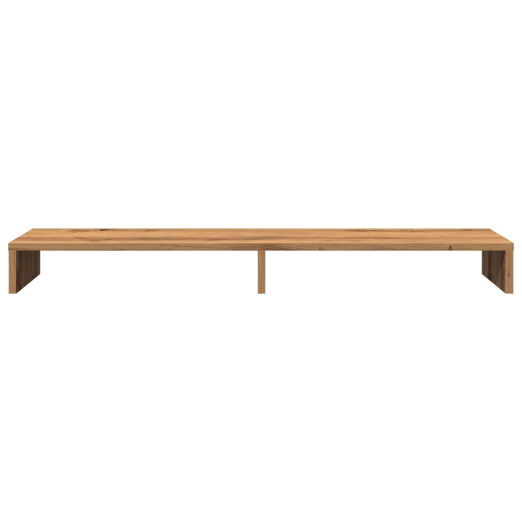 vidaXL Monitorständer Artisan-Eiche 100x27x10 cm Holzwerkstoff